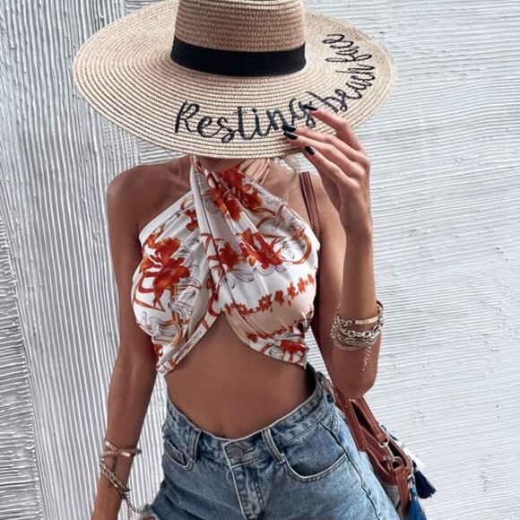 Boho Cropped Top - Picture 5 of 8